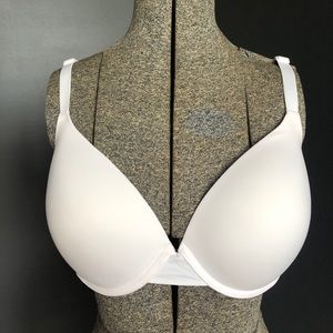 White Push-Up Bra